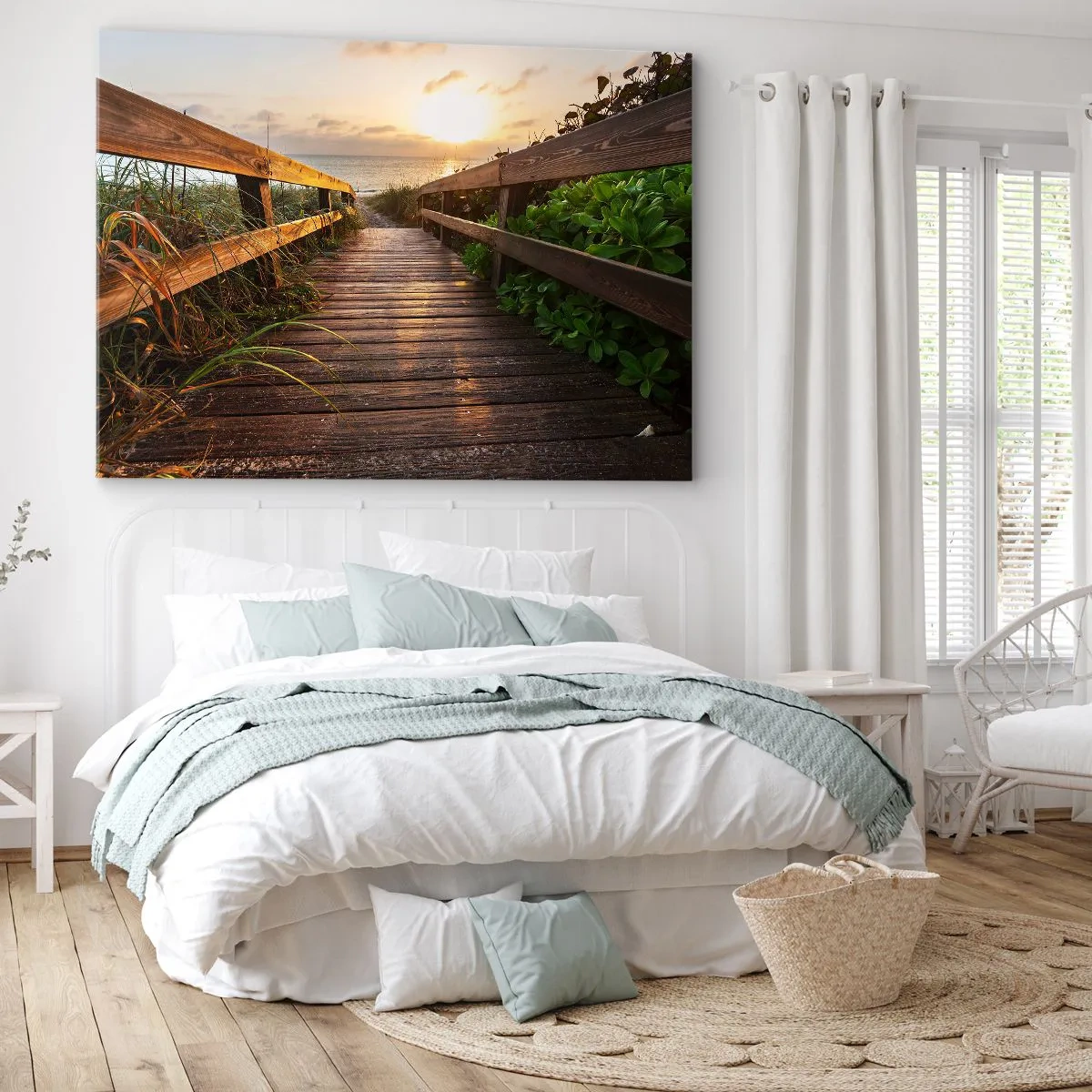 Obraz na plátne - A priamo k brehu - 120x80 cm