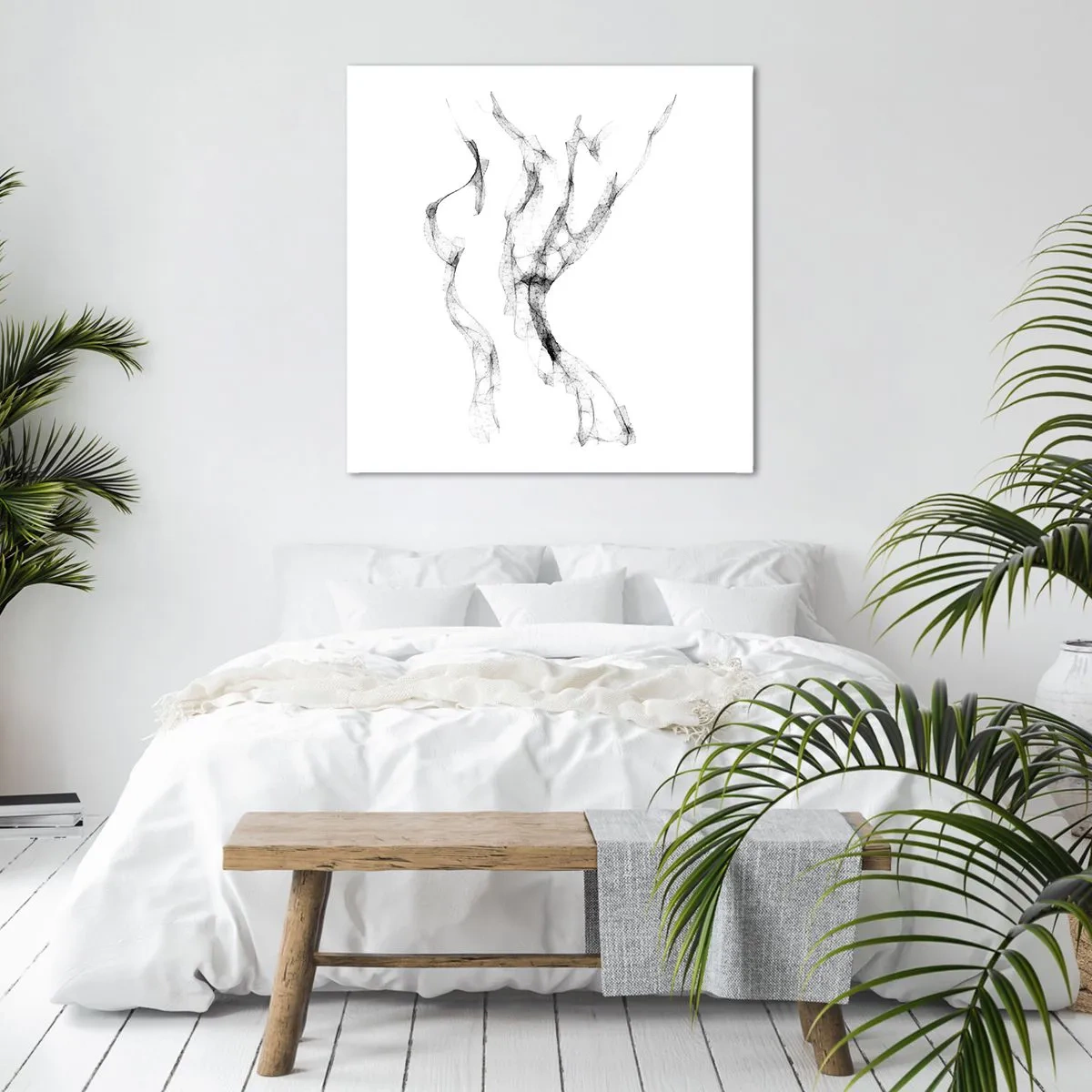 Obraz na plátne - Krásna a silná - 70x70 cm