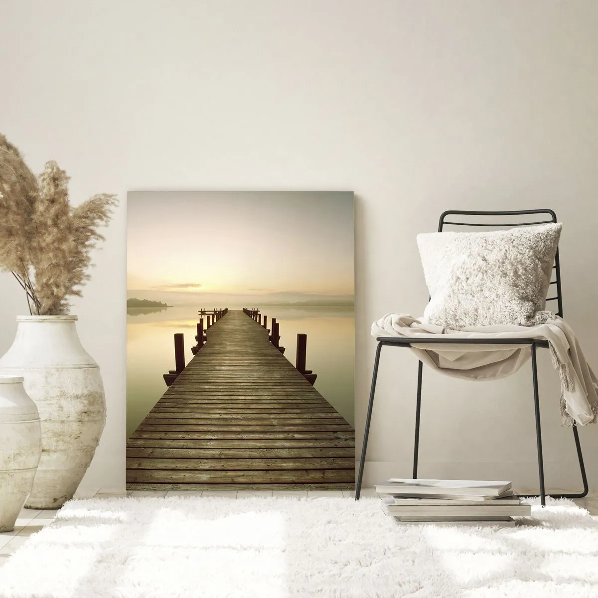 Obraz na skle - Úsvit, svitanie, svetlo - 70x100 cm