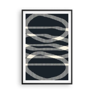 Plagát v čiernom ráme - Pokus o prelomenie temnoty - 61x91 cm