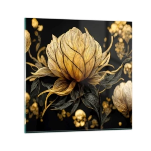 Obraz na skle - Jemná krehkosť - 60x60 cm