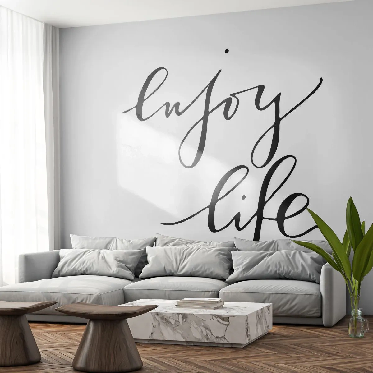 Samolepiaca Fototapeta Deluxe Sticker - Niet čo dodať… - Typografia, Afirmácia, Maxim - 250x175 cm