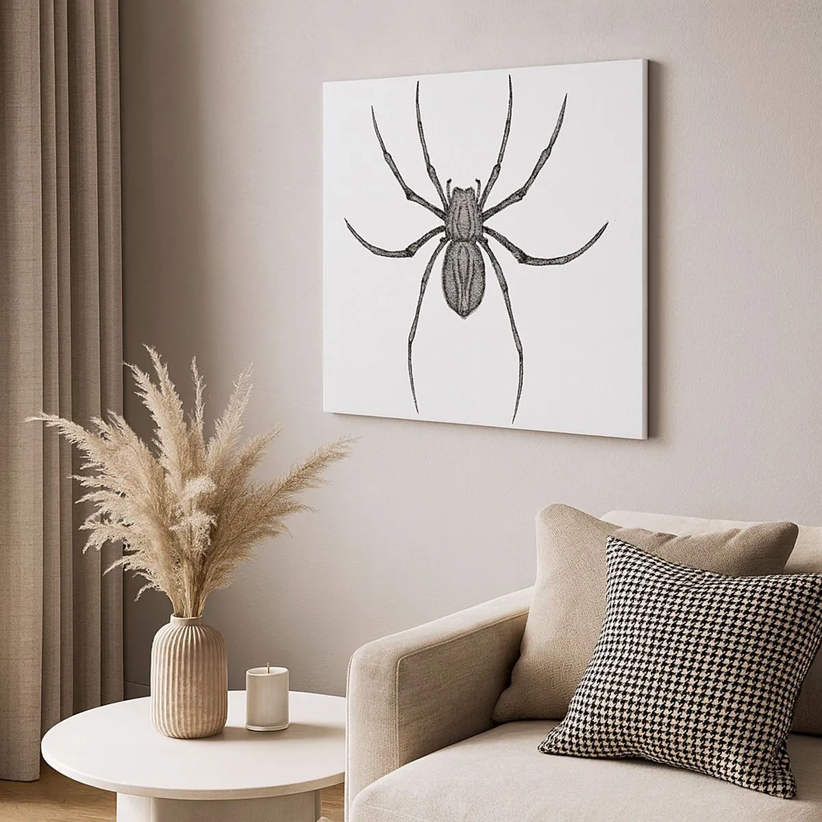 Obraz na plátne - Znepokojivá presnosť - 30x30 cm