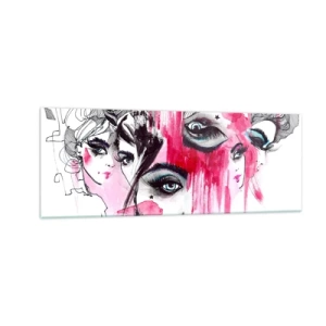 Obraz na skle - , - 140x50 cm
