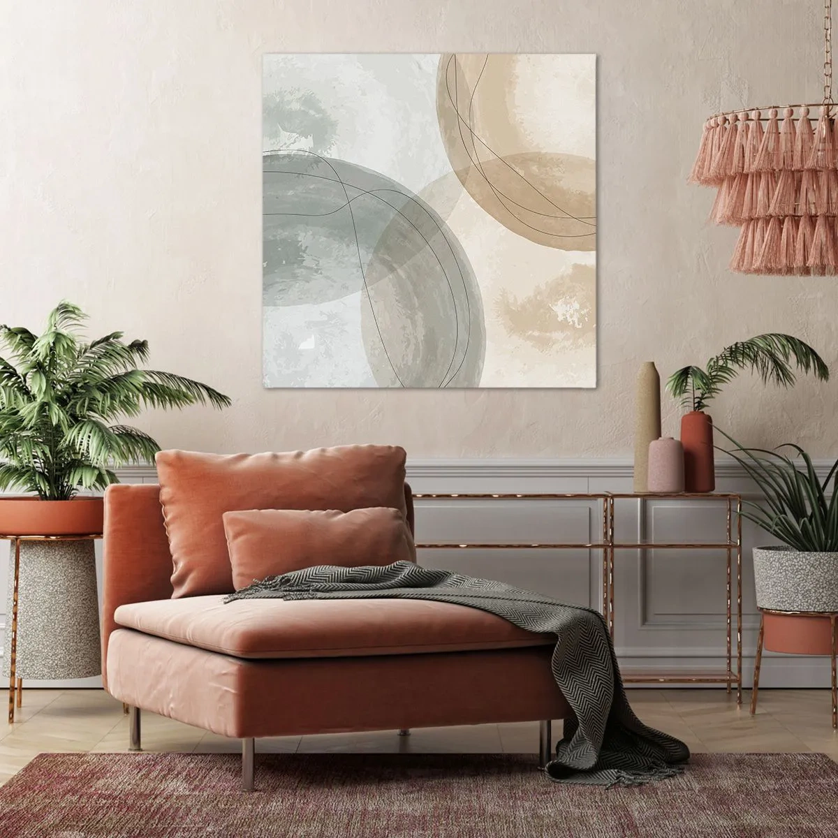 Obraz na plátne - Prenikanie svetov - 50x50 cm