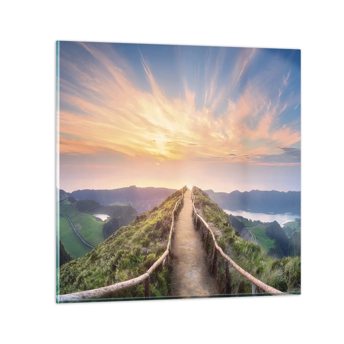 Obraz na skle - Blízko neba - 70x70 cm