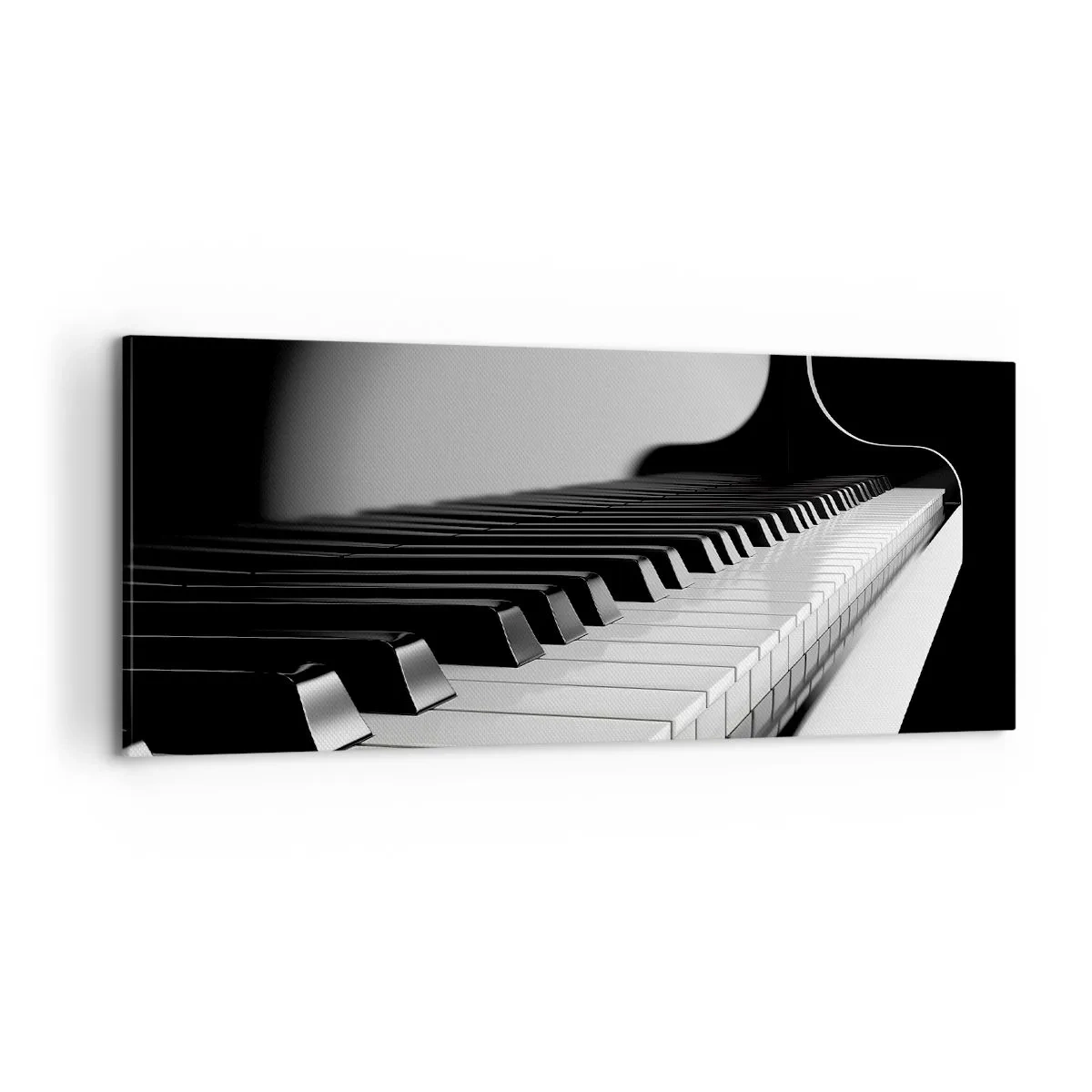 Obraz na plátne - Harmónia tvarov a farieb - 100x40 cm