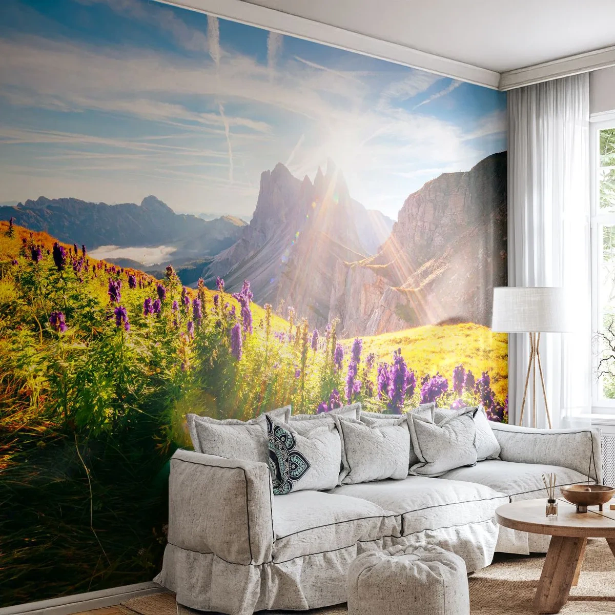 Fototapeta Premium Sand - Tajomný život bylín - Krajina, hory, Horské chodníky - 100x70 cm