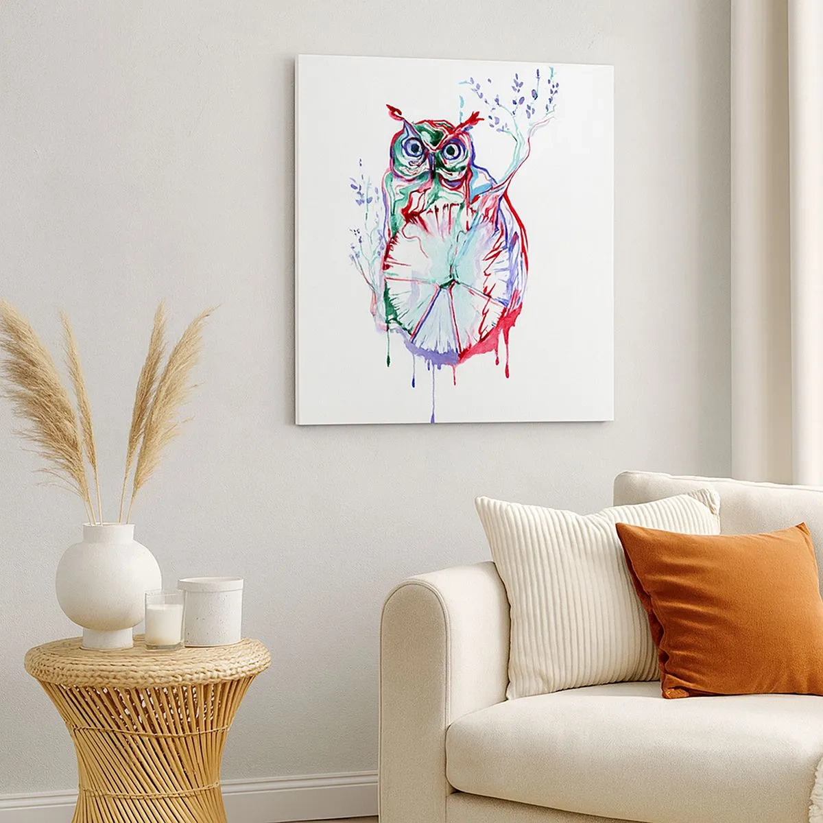 Obraz na plátne - Múdra od prírody - 30x30 cm