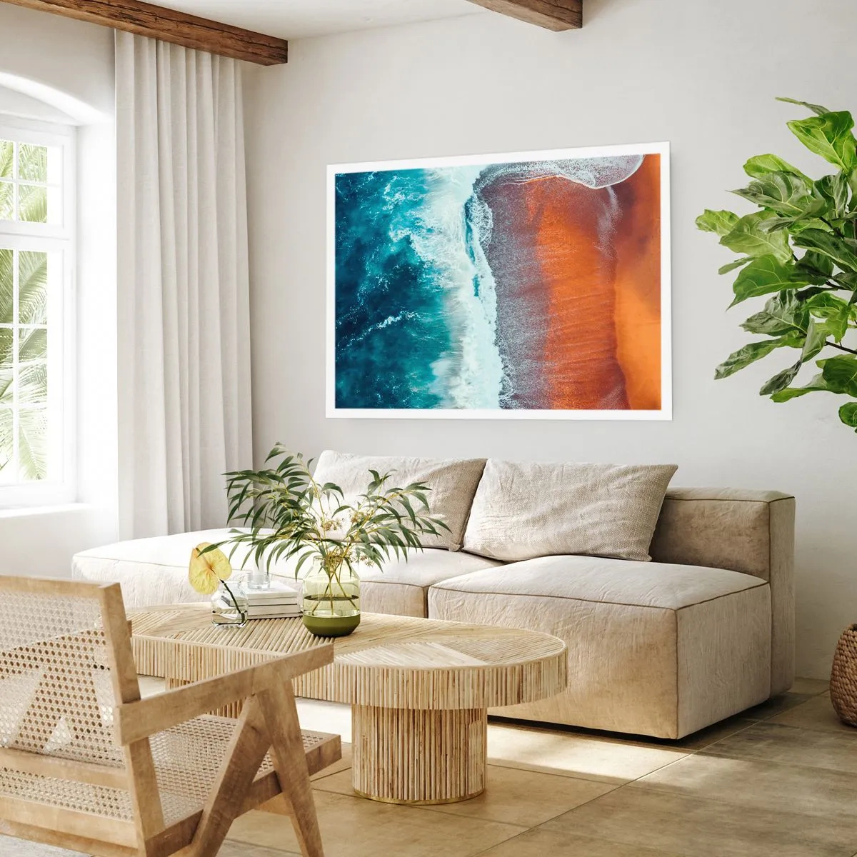 Plagát - Dotyk oceánu - 100x70 cm