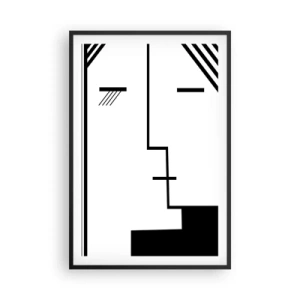 Plagát v čiernom ráme - Proste bozk - 61x91 cm
