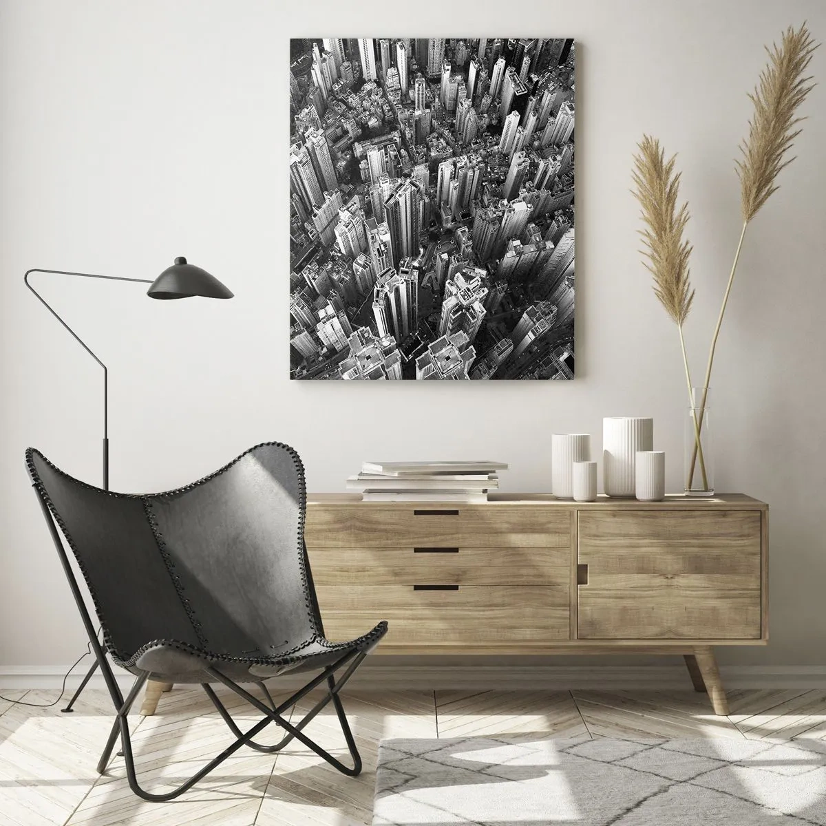 Obraz na skle - Stále vyššie a vyššie - 50x70 cm