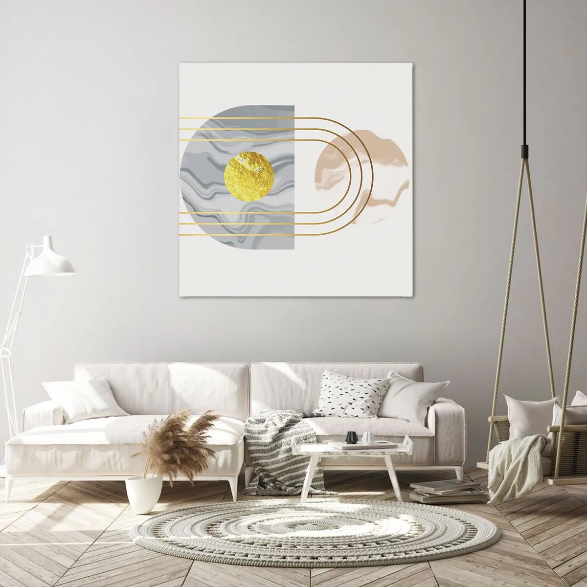 Obraz na plátne - Jas a žiarivosť - 70x70 cm