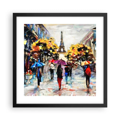 Plagát v čiernom ráme - Na jeseň obzvlášť krásny - 40x40 cm