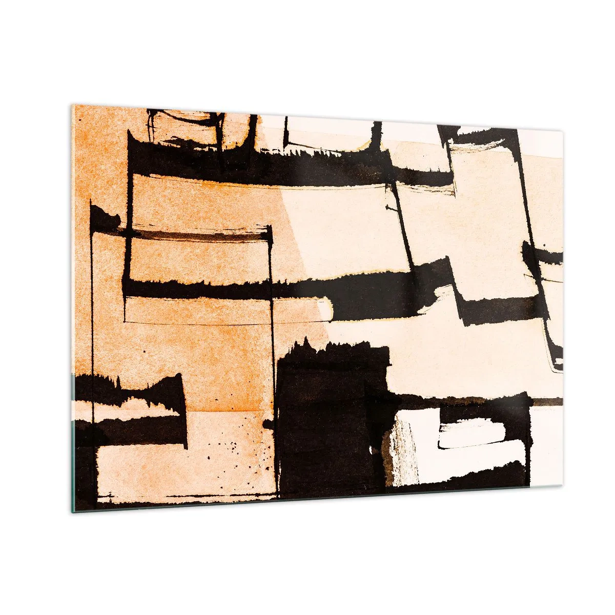 Obraz na skle - Avšak poriadok - 100x70 cm