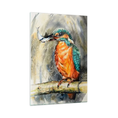 Obraz na skle - Prírodný zákon - 80x120 cm