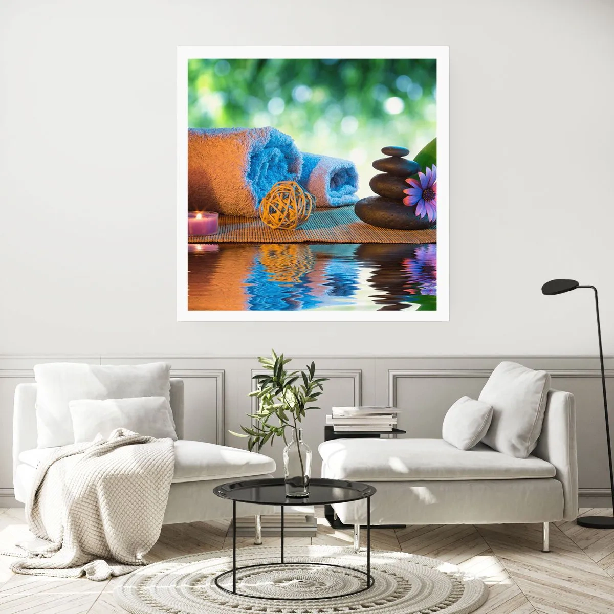 Plagát - Čas pre telo - 40x40 cm