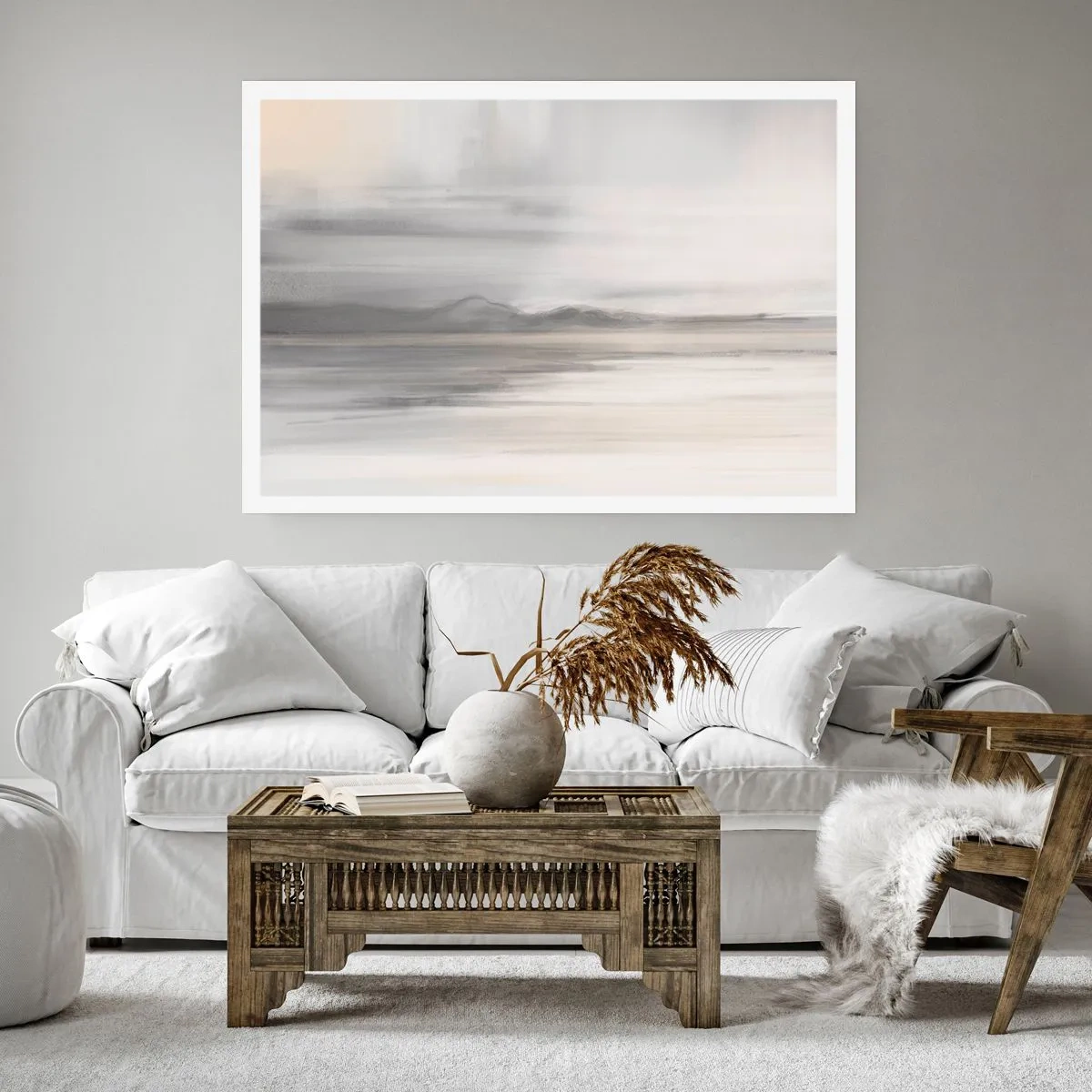 Plagát - Zamyslená diaľka - 100x70 cm