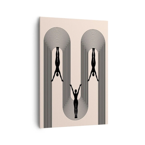 Obraz na plátne - Hore nohami - 70x100 cm