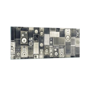 Obraz na skle - A všetko je v pohode - 100x40 cm