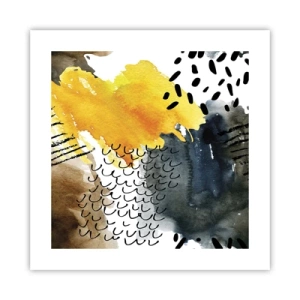 Plagát - Stretnutie živlov - 40x40 cm