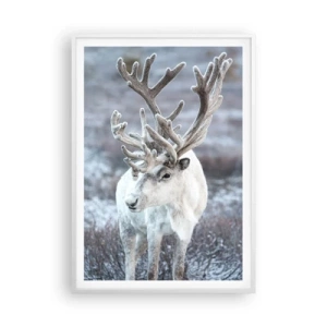 Plagát v bielom ráme - Slnečný portrét - 70x100 cm