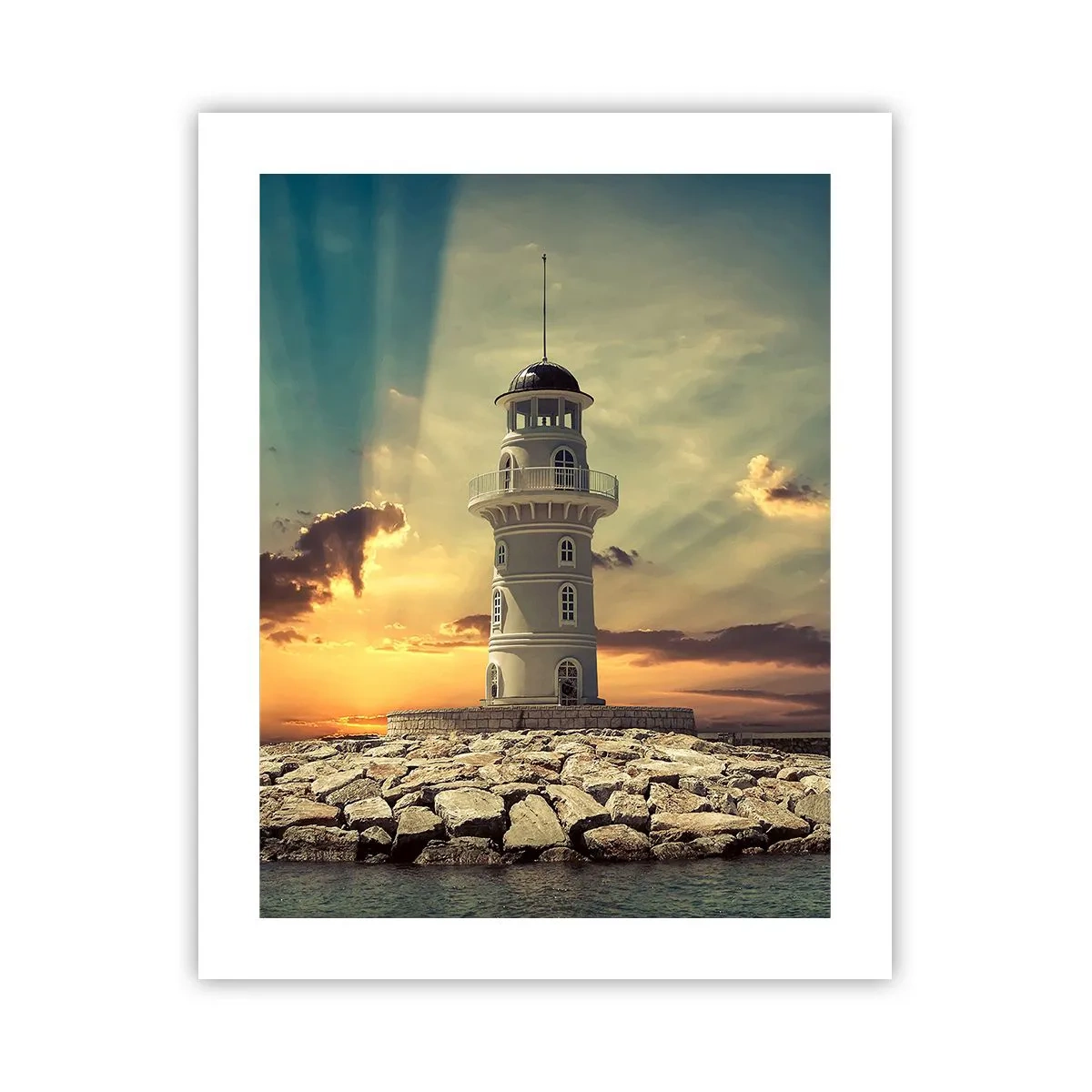 Plagát - Svetlo - Dobro - Krása - 40x50 cm