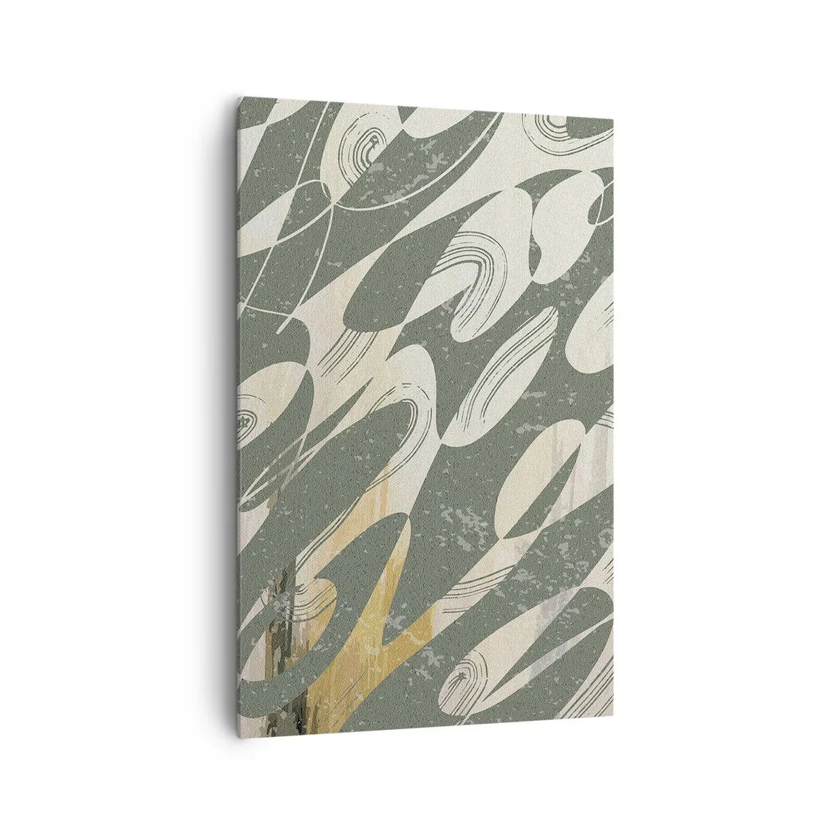 Obraz na plátne - Rytmizovaná abstrakcia - 80x120 cm