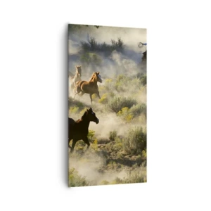 Obraz na plátne - Rivalita - sloboda alebo mužská sila? - 65x120 cm