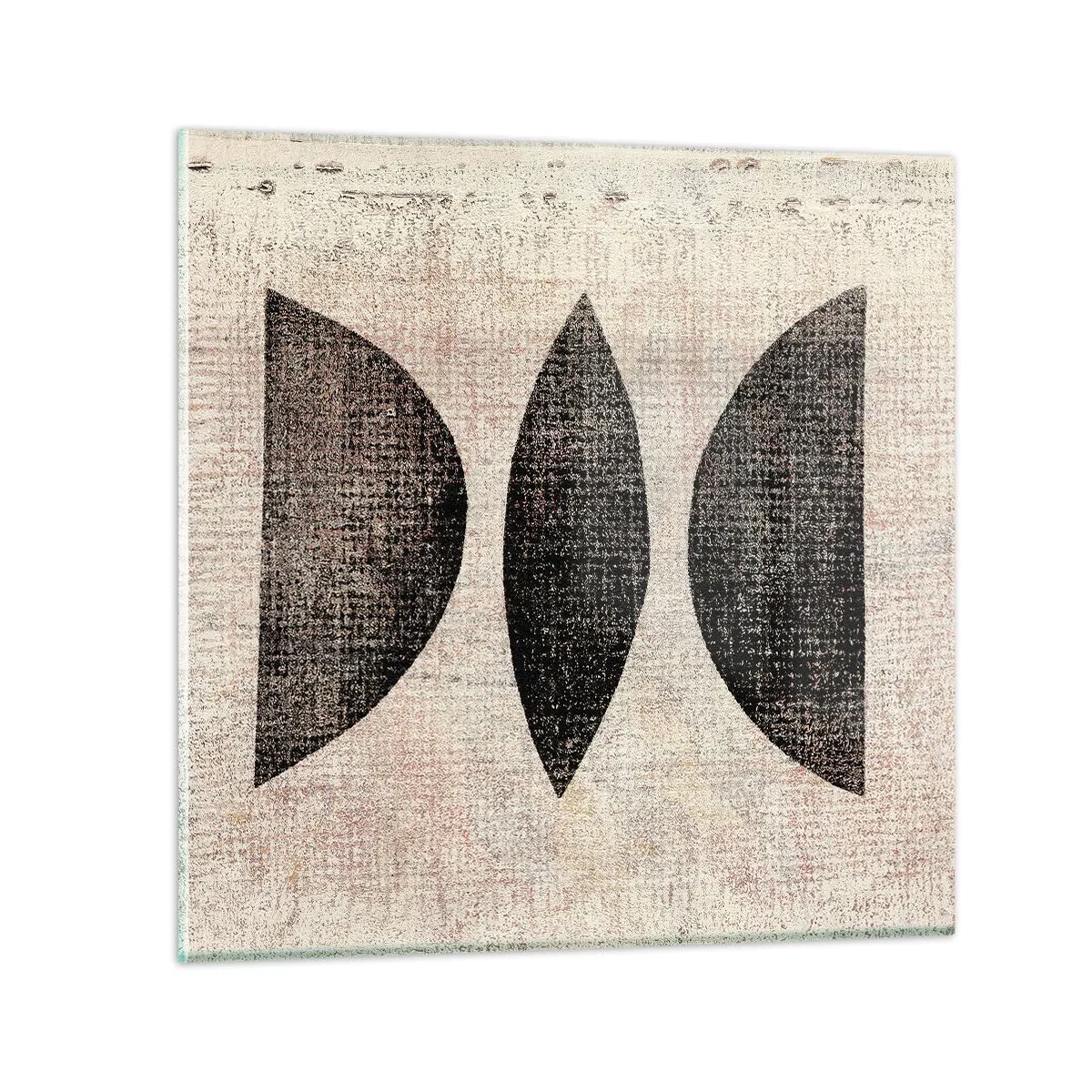 Obraz na skle - Etnická abstrakcia - 70x70 cm