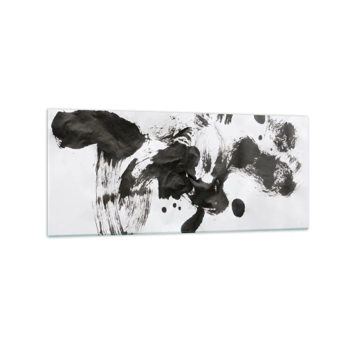 Obraz na skle - Metóda v šialenstve? - 120x50 cm