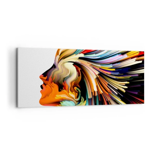 Obraz na plátne - Explózia predstavivosti - 100x40 cm