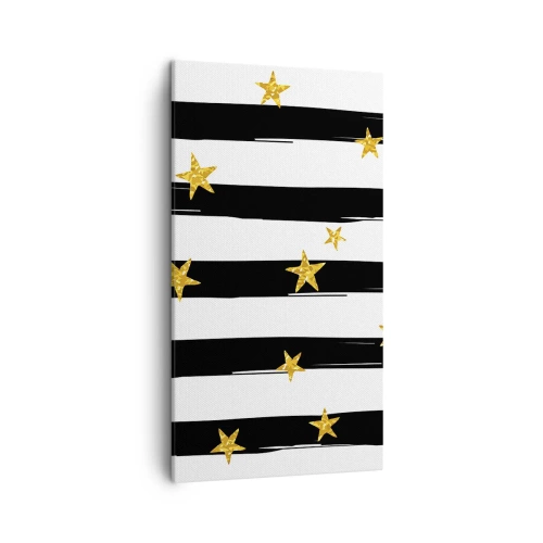 Obraz na plátne - Všetci sme sa narodili pod šťastnou hviezdou - 45x80 cm