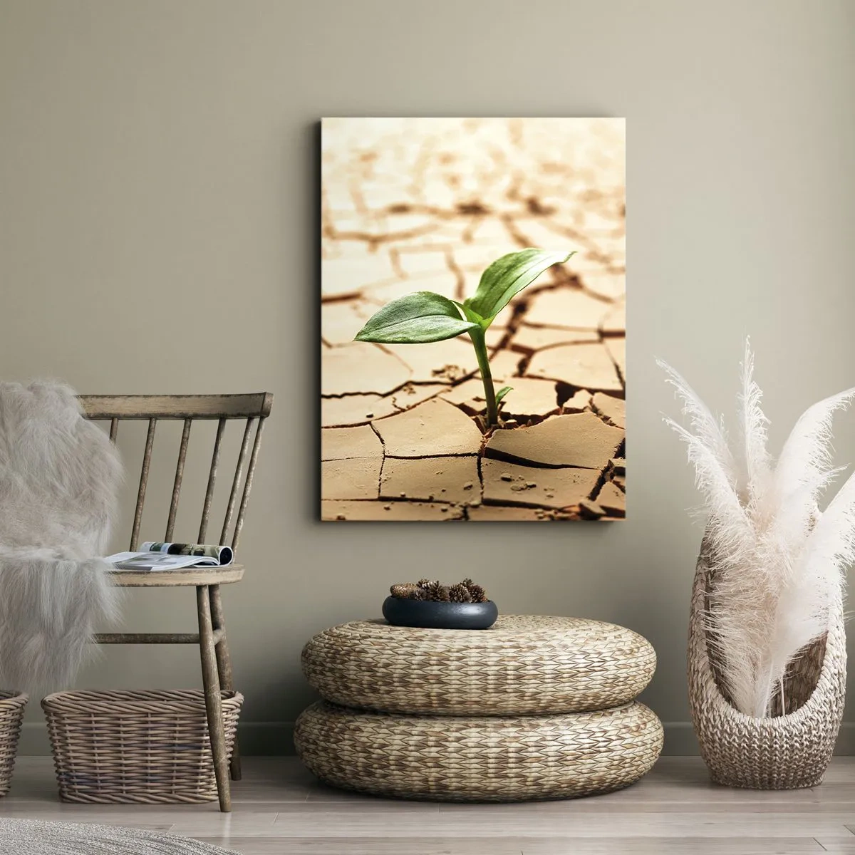 Obraz na plátne - Nespútaná sila života - 50x70 cm