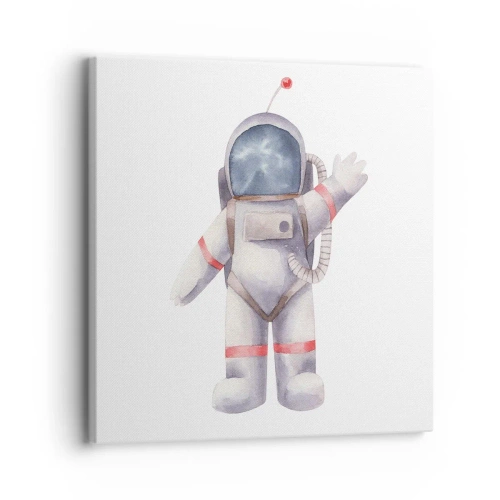 Obraz na plátne - Tak zatiaľ! - 30x30 cm