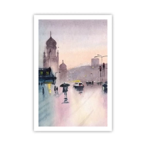 Plagát - V daždivom opare - 61x91 cm