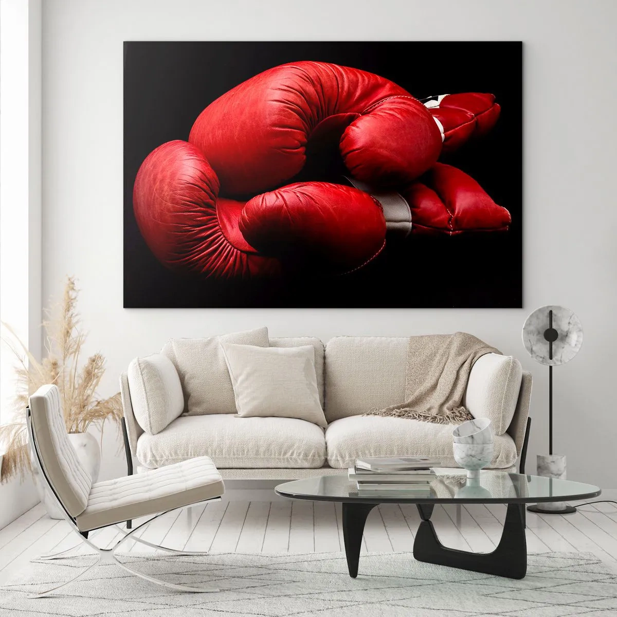 Obraz na skle - Emócie boja za nami - 100x70 cm