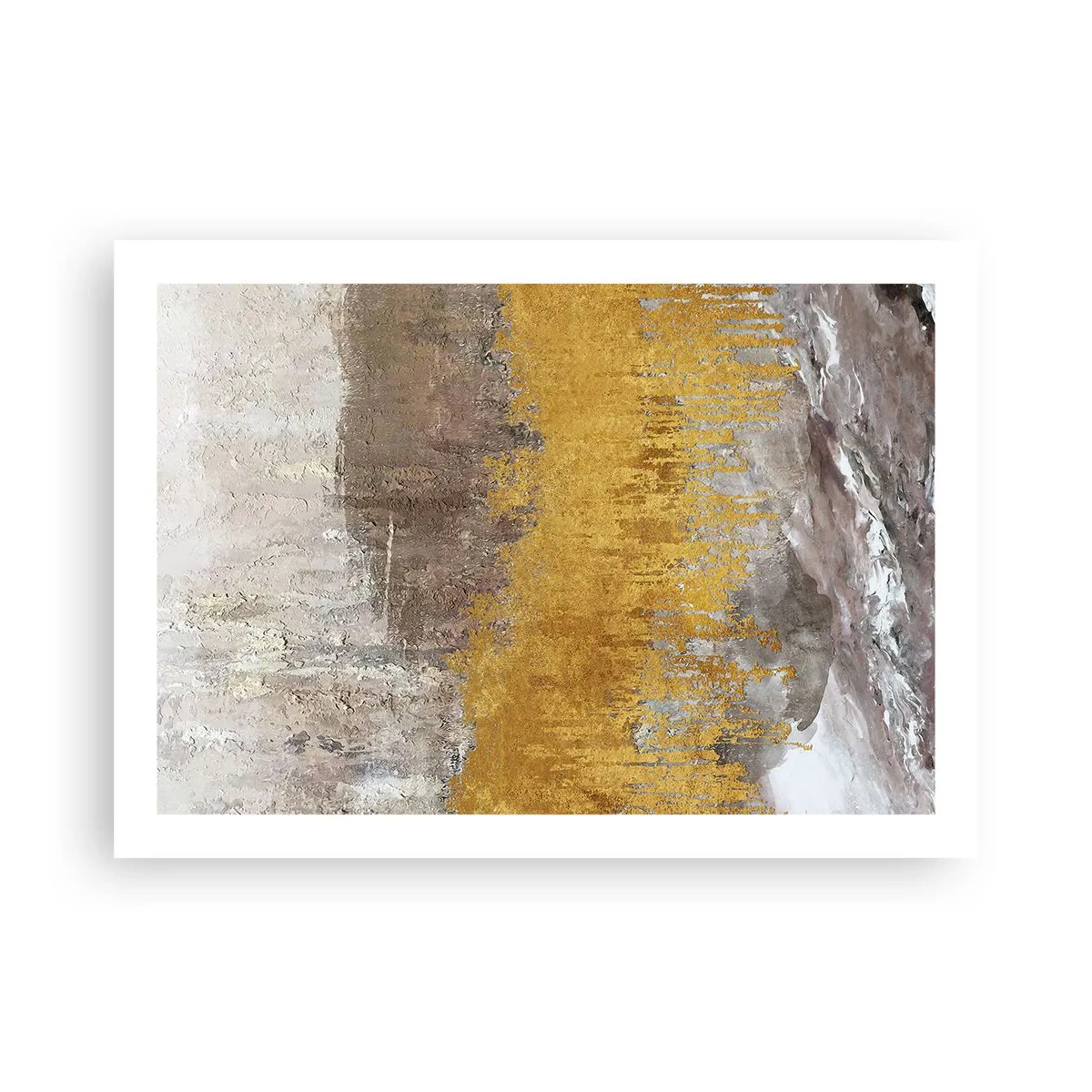 Plagát - Zlatistý závan - 70x50 cm