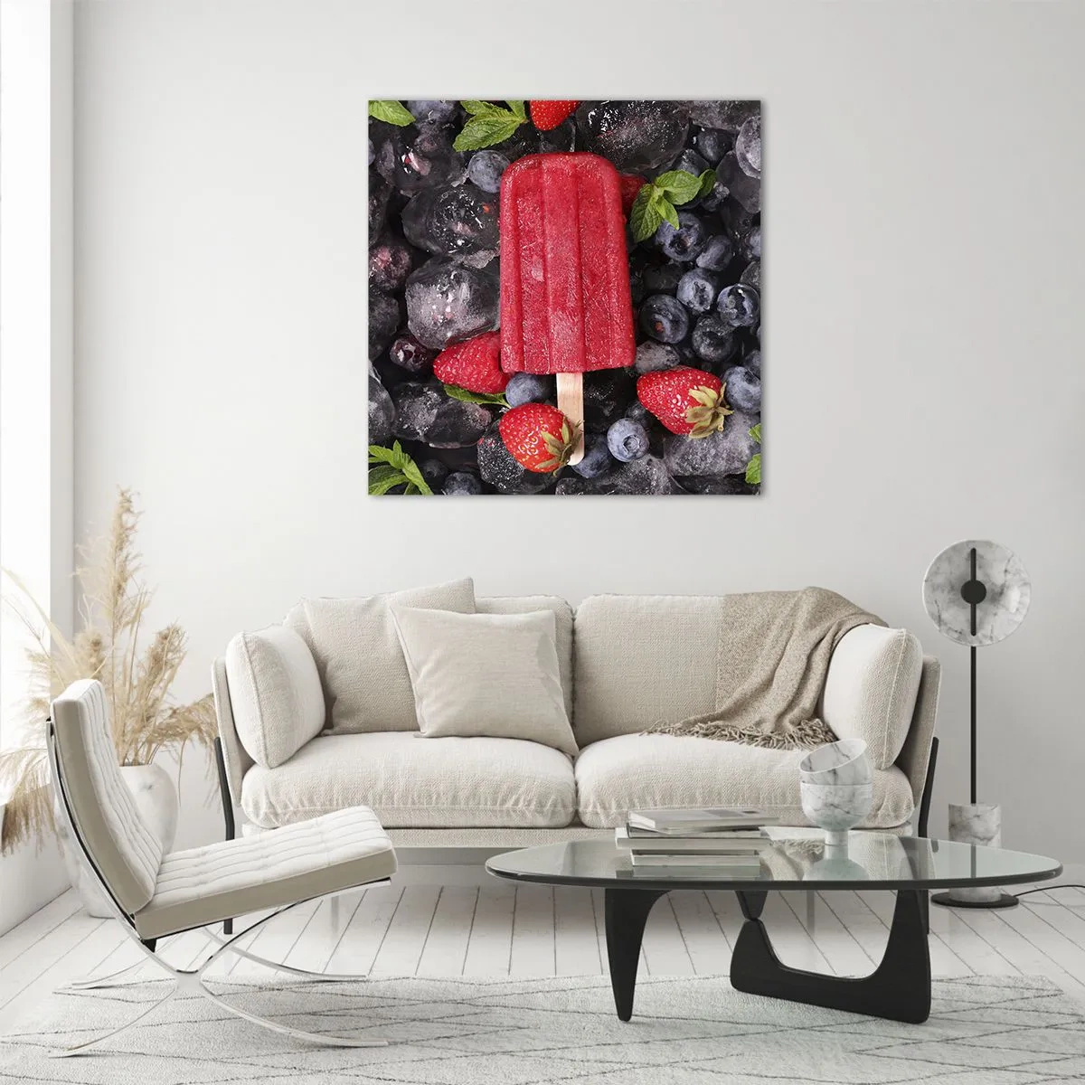 Obraz na skle - Chuť horúceho leta - 70x70 cm