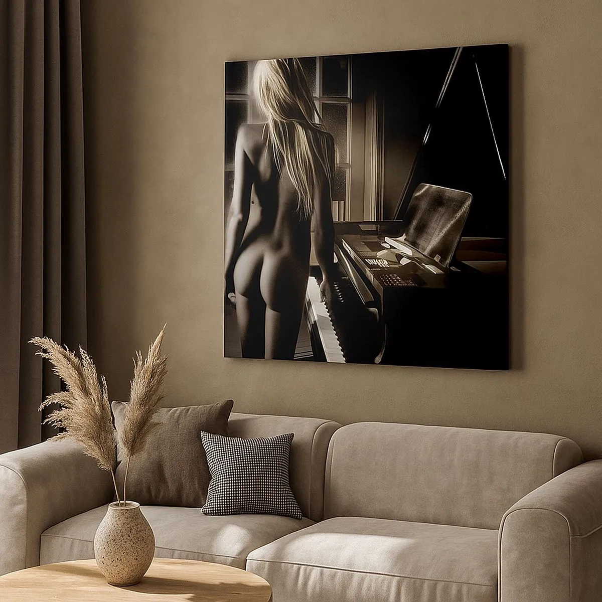 Obraz na plátne - Dokonalá harmónia večera - 30x30 cm