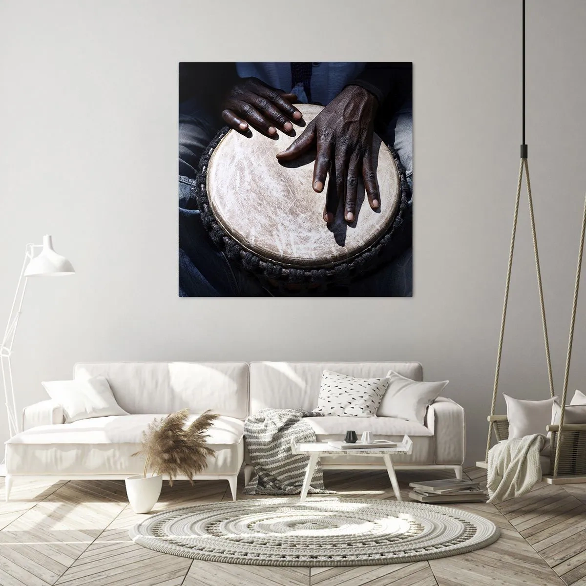 Obraz na plátne - Žite vo svojom rytme - 70x70 cm