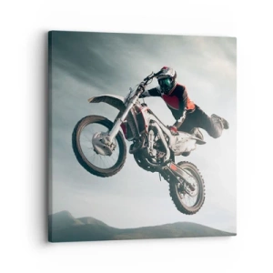 Obraz na plátne - Nie je zábava bez rizika - 30x30 cm