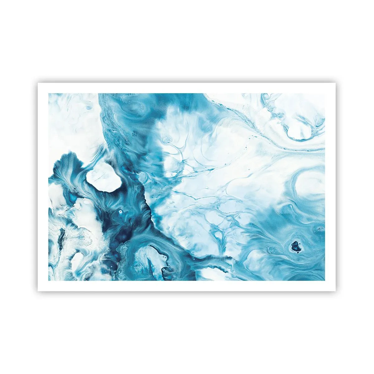 Plagát - Modrý koncert - 100x70 cm