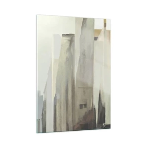 Obraz na skle - Sen o meste - 50x70 cm
