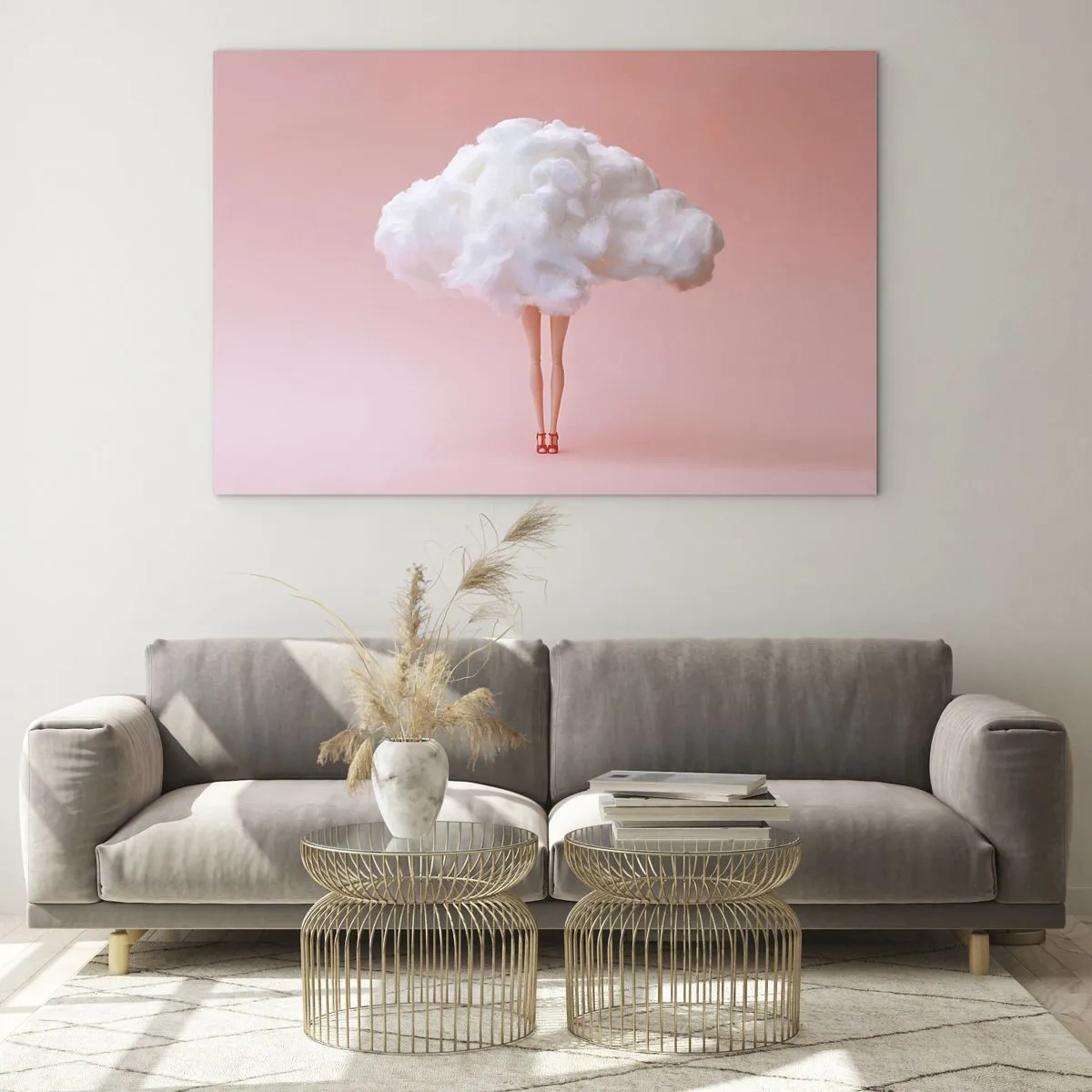 Obraz na skle - Sladký sľub - 100x70 cm