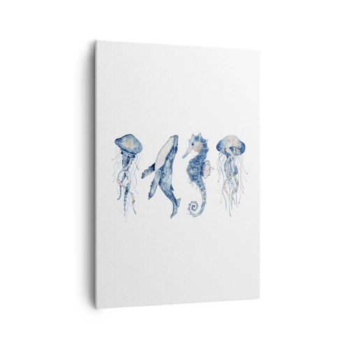 Obraz na plátne - Morská divočina - 70x100 cm