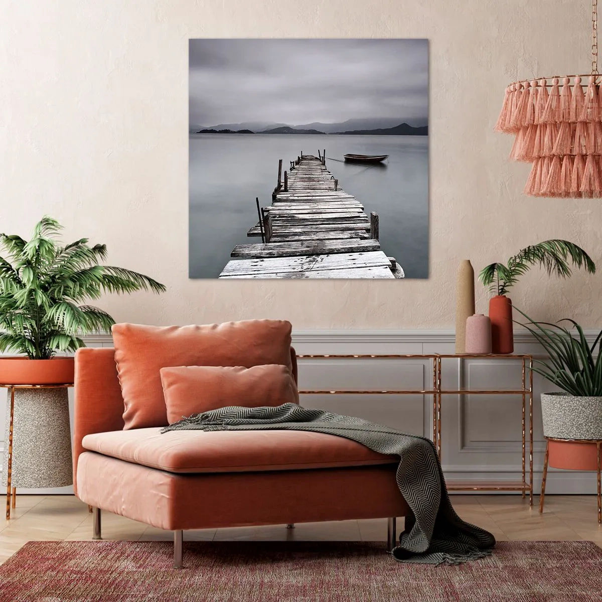 Obraz na plátne - Zajtra môžeš vyraziť - 50x50 cm