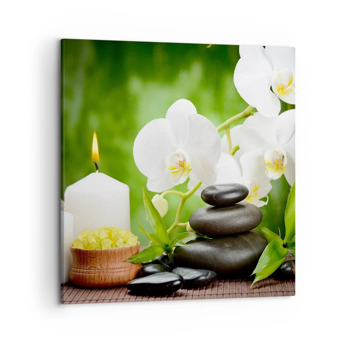 Obraz na plátne - Voňavý, kvetinový, jemný dotyk - 50x50 cm