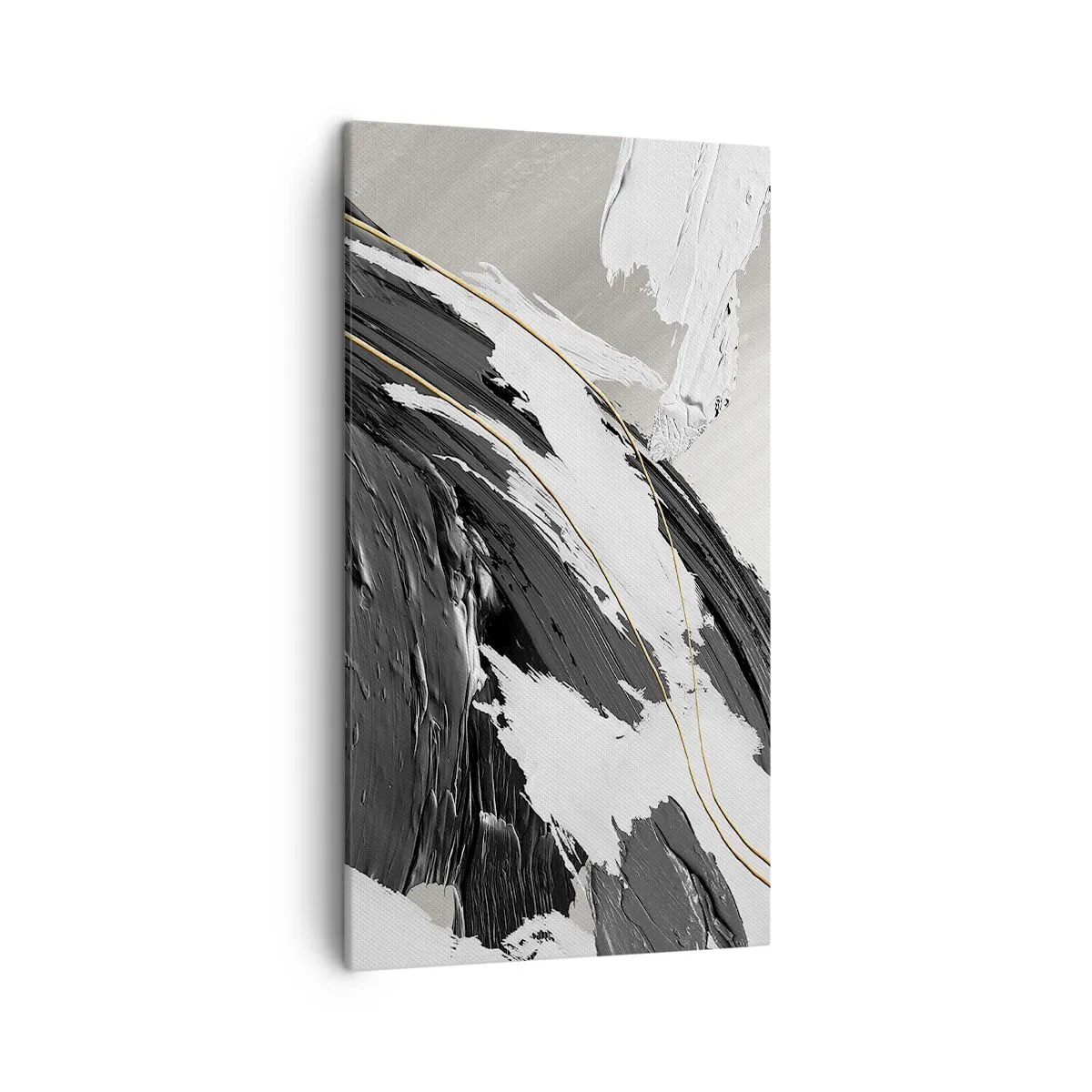 Obraz na plátne - Veľkorysá abstrakcia - 45x80 cm