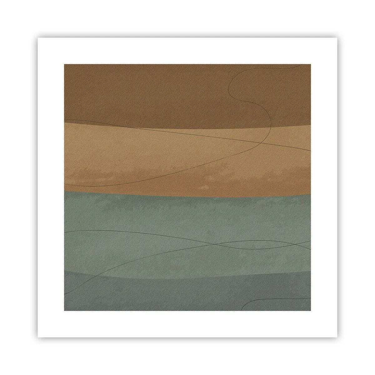 Plagát - Horizontálna kompozícia - 40x40 cm